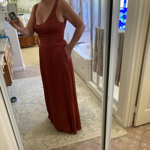 david's bridal burnt orange bridesmaid dresses New Bridesmaid Color: Sundial